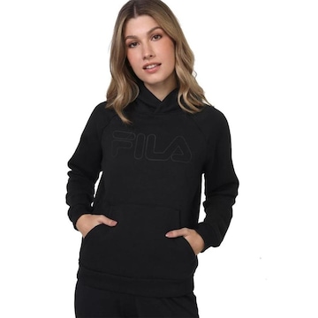 Blusão de Moletom Fila Letter Outline Winter - Feminino