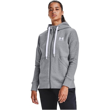 Blusão de Moletom com Capuz Under Armour Rival Fleece Full Zip Hoodie - Feminino