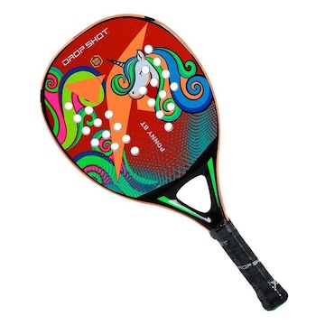 Raquete de Beach Tennis Drop Shot Ponny - Infantil