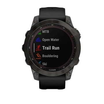 Relogio Monitor Cardíaco Garmin Fenix 7 Saf Sol Ti - Adulto