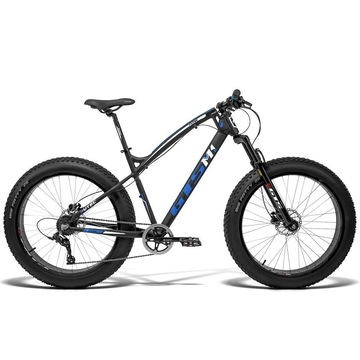 Bicicleta GTSM1 Fat Bike Tsi 7 - Aro 26 - Freio Hidráulico - Câmbio TSI - 7 Marchas - Adulto