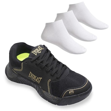 Kit Tênis Everlast Climber III - Unissex + 3 Pares de Meias