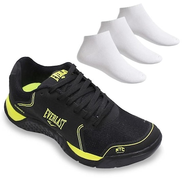 Kit Tênis Everlast Climber III - Unissex + 3 Pares de Meias