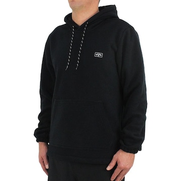 Blusão de Moletom Billabong Polar Fleece Black - Masculino