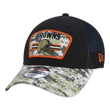 Boné Aba Curva New Era Cleveland Browns 940 NFL21 Salute to Service - Snapback - Adulto