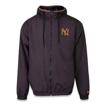 Jaqueta Corta Vento New Era com Capuz New York Yankees Modern Classic - Masculina