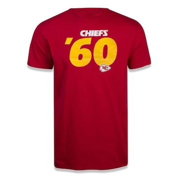 Camiseta New Era Kansas City Chiefs Numbers - Masculina