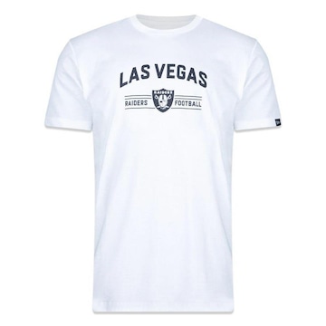 Camiseta New Era NFL Las Vegas Raiders Core College - Feminina