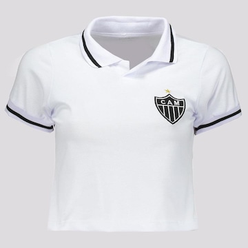 Blusa Cropped Atlético Mineiro Futfanatics Retrô - Feminina