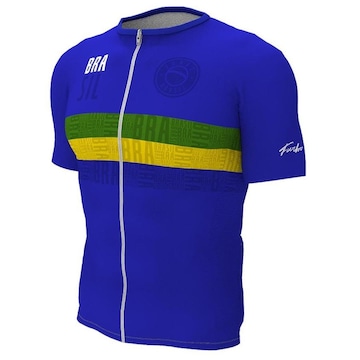 Camisa de Ciclismo Furbo Tradicional 3/4 Pátria - Masculina