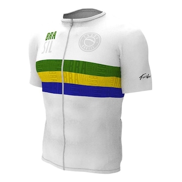 Camisa de Ciclismo Furbo Tradicional 3/4 Pátria - Masculina