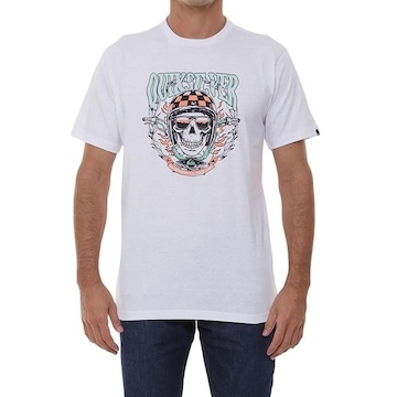 Camiseta Quiksilver Biker Skull - Masculina