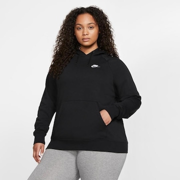 Blusão com Capuz Nike Sportswear Essential Plus Size - Feminino