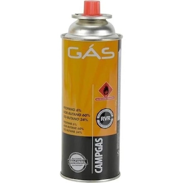 Refil Gás Campgas Cartucho Nautika para Fogareiro Camping - 227g