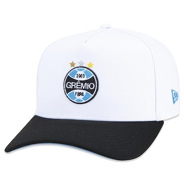 Bone Aba Curva New Era 9Forty A-Frame Futebol Gremio - Snapback - Adulto