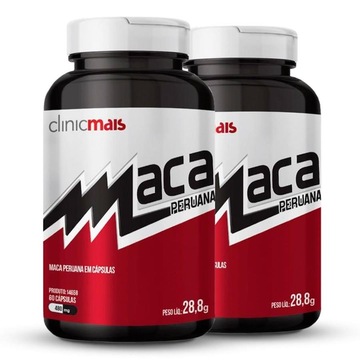 Kit Maca Peruana CháMais 480mg - 60 Cápsulas - 2 Unidades