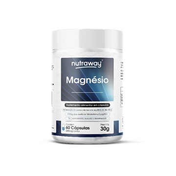 Magnésio Quelato Nutraway - 60 Comprimidos