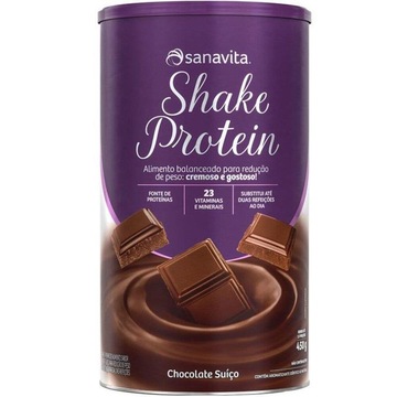 Shake Substituto de refeição Sanavita - Chocolate Suiço - 450g