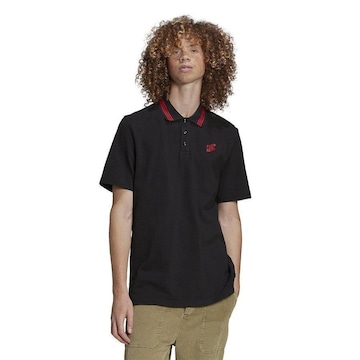 Camisa Polo do Flamengo adidas DNA - Masculina