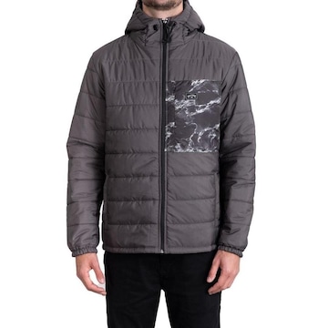 Jaqueta Com Capuz Billabong Stealth Puffer Masculina