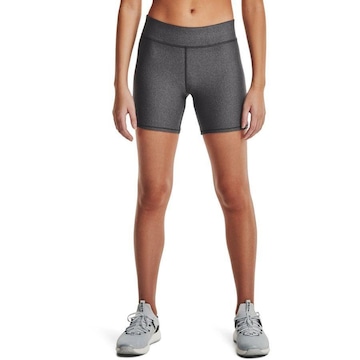 Shorts Under Armour HeatGear Mid Rise - Feminino