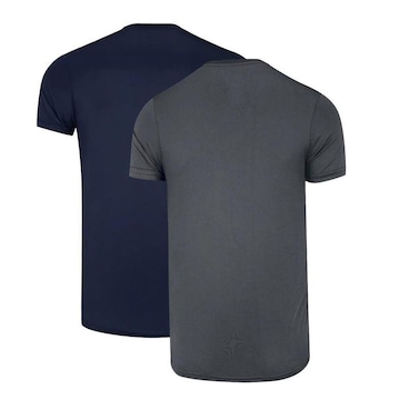 Kit de Camisetas Penalty X Plus Size com 2 Unidades - Masculina