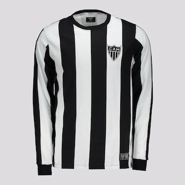 Camisa Manga Longa Futfanatics Atlético Mineiro Retrô 1971 - Masculina