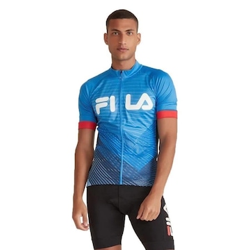 Camisa de Ciclismo Fila Cycling Pró - Masculina