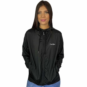 Jaqueta Corta Vento com Capuz WSS Light Santa Catarina - Feminina