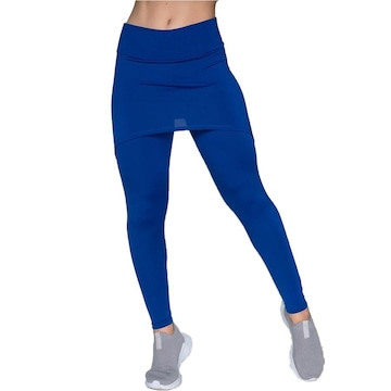 Calça Legging Vekyo Suplex com Saia Tapa Bumbum - Feminina