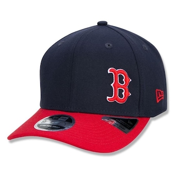 Boné Aba Curva New Era Boston Red Sox MLB 950 Core Block - Snapback - Adulto