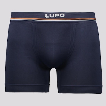 Cueca Boxer Lupo Microfibra Sem Costura Blue Nights - Adulto