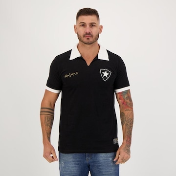 Camisa Futfanatics Botafogo Retrô Nilton Santos - Masculina