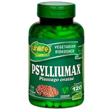 Psyllium Psylliumax Unilife - 120 cápsulas