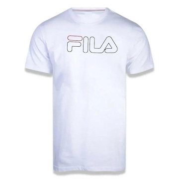 Camiseta Fila Letter Outline - Masculina