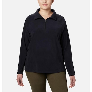 Blusa Columbia Fleece Glacial IV 1/2 Zip Plus Size - Feminina