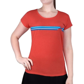 Camiseta Babolat Exercise Stripes - Feminina