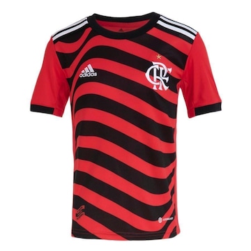 Camisa III CR Flamengo 22/23 adidas - Infantil