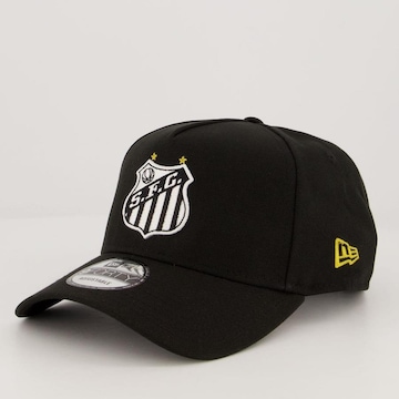 Boné Aba Curva New Era Santos 940 Escudo - Snapback - Adulto