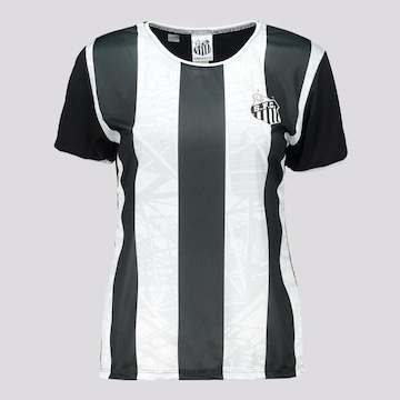 Camisa Futfanatics Santos Poetry - Feminina