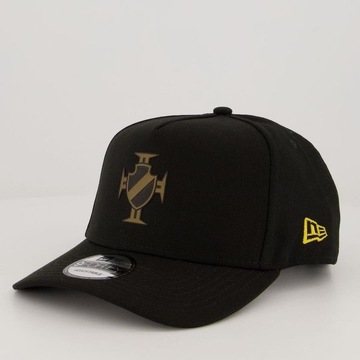 Boné Aba Curva New Era Vasco da Gama 940 Shield Gold - Snapback - Adulto