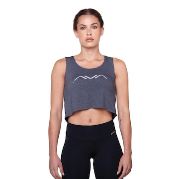 Cropped AVA Fitness Wear Fitness AVA Furta-cor - Feminino