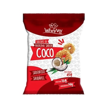 Biscoito Whey Viv Fit - Coco - 45g