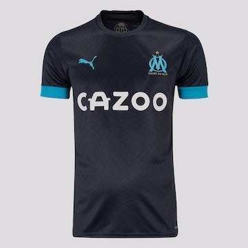 Camisa Puma Olympique de Marseille Away 2023 - Masculina