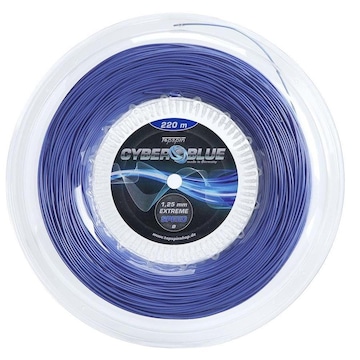 Corda para Raquete de Tênis Topspin Cyber Blue 17L 1.25mm - 220 Metros