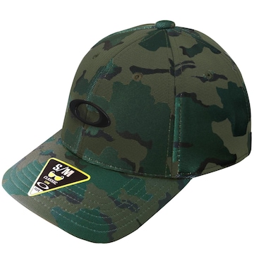 Boné Aba Curva Oakley Tincan Cap Camo Hunter - Fechado - Adulto