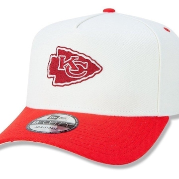 Boné New Era Aba Curva NFL Kansas City Chiefs 9Forty - Snapback - Adulto