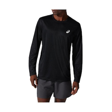 Camiseta Asics Manga Longa Silver Top - Masculina