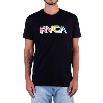 Camiseta RVCA Big Gradiant Plus Size - Masculina