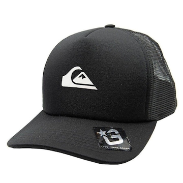 Boné Quiksilver Aba Curva Trucker 3D - Snapback - Adulto